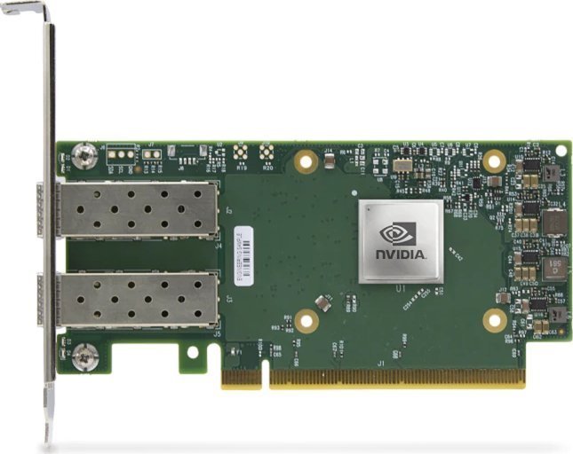 Karta sieciowa NVIDIA NVIDIA ConnectX-6 Dx EN - Verschlusselung aktiviert ohne Secure Boot - Netzwerkadapter - PCIe 4.0 x16 - 100 Gigabit QSFP56 x 1 900-9X6AG-0086-ST0