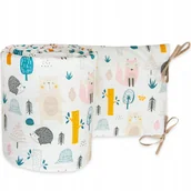 Ochraniacze do łóżeczka - OCHRANIACZ 360x30 DO ŁÓŻECZKA 120x60 SUPER JAKOŚĆ! - miniaturka - grafika 1