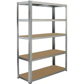 Szafy i regały magazynowe - Fieldmann FDR 1820 regał metalowy 180 × 120 × 40 cm 50004620 - miniaturka - grafika 1
