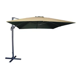 Parasol boczny cappuccino 3 x 3 m - Parasole ogrodowe - miniaturka - grafika 1