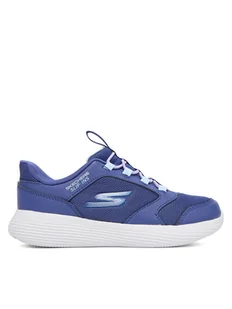 Skechers Sneakersy Go Run 400 V2 303855L NVY Granatowy - Buty dla dziewczynek - miniaturka - grafika 1