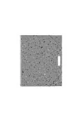 Teczki i skoroszyty - Teczka na rysunki A4 Terrazzo szara - miniaturka - grafika 1