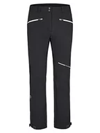 Spodnie damskie - Ziener Damskie spodnie softshellowe NOREA | Skitour, Nordic, wiatroszczelne, elastyczne, funkcjonalne, czarne, 44 - miniaturka - grafika 1