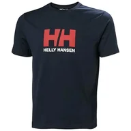 Koszulki męskie - Helly Hansen Męska koszulka z logo HH 3.0, granatowa, M - miniaturka - grafika 1