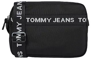 Torebki damskie - Tommy Hilfiger Męski TJM Essential EW Crossover, czarny, OS, Czarny, rozmiar uniwersalny - grafika 1