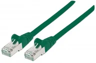 Patchcordy - Intellinet Network Solutions Patchcord, Cat6A, S/FTP, LSOH, 7.5 m, zielony 350655 - miniaturka - grafika 1