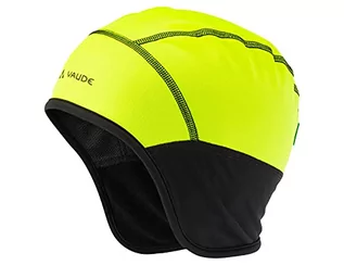 Czapki męskie - VAUDE VAUDE Czapka unisex Bike Windproof Cap III żółty żółty neonowy S 03223 - grafika 1