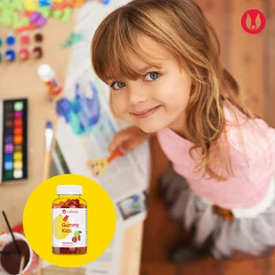 Gummy Kids 100 żelek do żucia Pyszne multiwitaminowe żelki dla dzieci - Witaminy i minerały - miniaturka - grafika 9