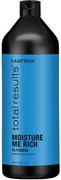 Szampony do włosów - Matrix Total Results Moisture Me Rich Shampoo szampon nawilżający do włosów suchych i uwrażliwionych 1000ml 9469 - miniaturka - grafika 1