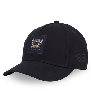 Czapka z daszkiem Tommy Hilfiger Th Seasonal Preppy Logo Cap AM0AM13161 Granatowy - Czapki męskie - miniaturka - grafika 1