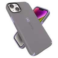 Etui i futerały do telefonów - Speck Etui na iPhone'a 15 Plus i 14 Plus – smukłe etui na telefon z ochroną przed upadkiem, odporne na zarysowania i miękkie w dotyku etui na iPhone'a 17.0 cm - dwuwarstwowe etui, Cloudy Grey/Spring - miniaturka - grafika 1