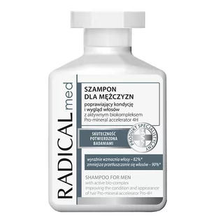 Farmona RADICAL MED Szampon dla mężczyzn - 300ml - Szampony dla mężczyzn - miniaturka - grafika 1