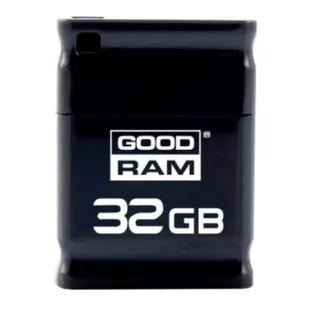 GoodRam Goodram Piccolo 32 GB 32 GB USB 2.0 Typ A czarna USB-Stick  USB-sticks (32 GB, USB 2.0, typ A, czapka, kolor czarny) - Huby USB - miniaturka - grafika 1