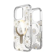 Etui i futerały do telefonów - Speck Presidio Lux ClickLock & MagSafe - Etui iPhone 16 Pro (Sunshine Daisies / Clear / Gold) - miniaturka - grafika 1