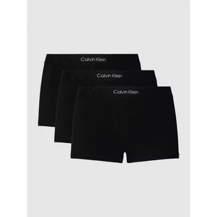 Majtki męskie - Obcisłe bokserki z napisem z logo - Calvin Klein Underwear - grafika 1