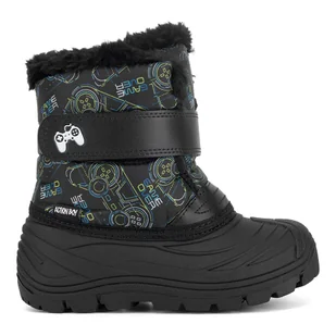 Trzewiki Action Boy P140224K - Buty dla chłopców - miniaturka - grafika 1