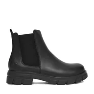 Botki damskie - Sztyblety Rieker Z9150-00 Czarny - miniaturka - grafika 1