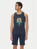 Koszulki męskie - Blend Tank top 20718290 Granatowy Regular Fit - miniaturka - grafika 1