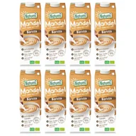 Napoje roślinne - Natumi Napój migdałowy barista - nie zawiera cukrów zestaw 8 x 1 l Bio - żywność - miniaturka - grafika 1