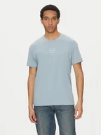 Koszulki męskie - HUGO T-Shirt Laze 50525236 Niebieski Relaxed Fit - miniaturka - grafika 1