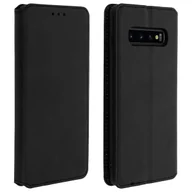 Etui i futerały do telefonów - Etui z podstawką Slim Case Classic Edition do Samsunga Galaxy S10 Plus – czarne - miniaturka - grafika 1