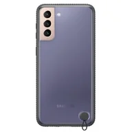 Etui i futerały do telefonów - Samsung Clear Protective Cover do Galaxy S21+ Black - miniaturka - grafika 1
