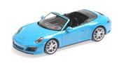 Samochody i pojazdy dla dzieci - Minichamps Porsche 911 (991 Ii) Carrera 4S Cab 1:43 410067232 - miniaturka - grafika 1