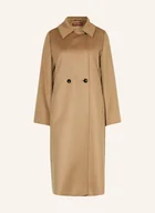 Płaszcze damskie - Max Mara Studio Płaszcz Wełniany Bcollag braun - miniaturka - grafika 1