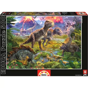 Lider Serwis Zbigniew Raszka Puzzle 500 dinozaury - Puzzle - miniaturka - grafika 2