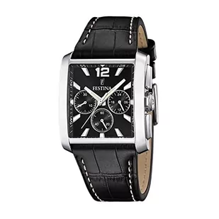 Festina Analogowy F20636/4, czarny, ciągnąć - Moda i Uroda OUTLET - miniaturka - grafika 1