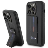 Etui i futerały do telefonów - Etui BMW BMHCP15X22GSLK iPhone 15 Pro Max 6.7" czarny/black hardcase Grip Hot Stamp - miniaturka - grafika 1