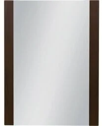 Lustro łazienkowe wenge mat 60x80cm FOKUS - Lustra - miniaturka - grafika 1
