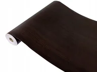 Tapety - Okleina Meblowa Samoprzylepna Maron Wenge Na Szafę Drzwi Meble 90x25 - miniaturka - grafika 1