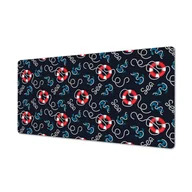 Podkładki na biurko - Do pokoju wzór mata na wymiar Letni wzór kotwice, ArtprintCave - miniaturka - grafika 1