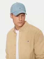Czapki dla dzieci - Tommy Hilfiger Czapka z daszkiem AU0AU01964 Niebieski - miniaturka - grafika 1