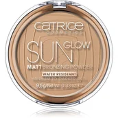 Pudry do twarzy - Catrice Sun Glow - Matt Bronzing Powder - Puder brązujący - 035 - UNIVERSAL BRONZE CATSMP03 - miniaturka - grafika 1