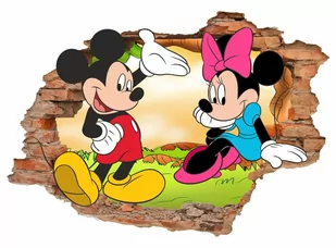 Naklejki Na Ścianę Dla Dzieci Bajki 3D 70X50Cm - Naklejki na ścianę - miniaturka - grafika 1