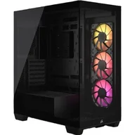 Obudowy komputerowe - CORSAIR 3500X ARGB TGMid-Tower Black - miniaturka - grafika 1
