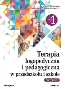 Difin Terapia logopedyczna i pedagogiczna w przedszkolu i szkole Część 1 Karty pracy - Psychologia - miniaturka - grafika 1