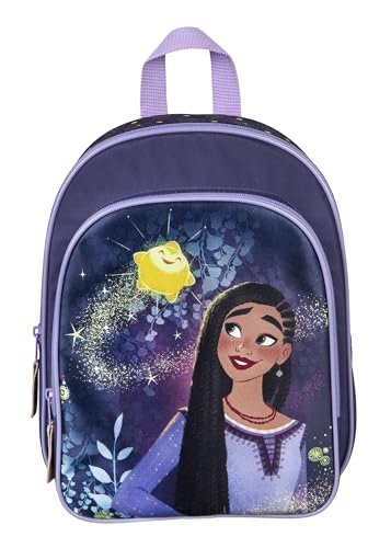 Undercover 6600000061 - Disney Życzenie Plecak - Życzenie Plecak od Undercover, Mieści 8 litrów, Rozmiar: 31 x 25 x 10 cm, Wielobarwny, Plecak
