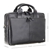 Torby męskie - Torba na laptop 15'' ze skóry licowej Visconti ML-31 - miniaturka - grafika 1