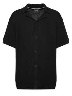 BOSS Kardigan C-Iconico 50543163 Czarny Regular Fit - Swetry męskie - miniaturka - grafika 1