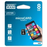 Karty pamięci - Goodram microSD Class 4 8GB (M400-0080R11) - miniaturka - grafika 1