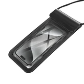 Etui i futerały do telefonów - Wodoodporne etui na telefon Hoco IP68 240 x 120 x 15 mm HX53 czarne - miniaturka - grafika 1