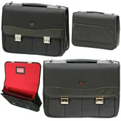 Torby na laptopy - Teczka Biznesowa Aktówka Davidt's Laptop D2 - miniaturka - grafika 1