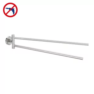 Tesa Moon wieszak na ręcznik chrom 40303 - Wieszaki łazienkowe - miniaturka - grafika 2
