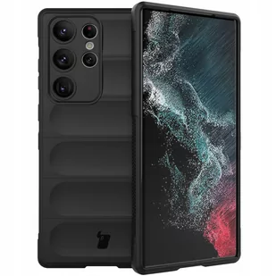 Bizon Etui Case Tur do Samsung Galaxy S23 Ultra czarne - Etui i futerały do telefonów - miniaturka - grafika 1