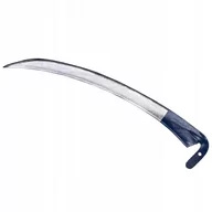 Pozostałe narzędzia ogrodowe - Kosa ogrodowa metalowa Civita 80 cm, niebieska - miniaturka - grafika 1