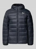 Kurtki męskie - Kurtka puchowa z kapturem i logo model ‘LEGEND’ - miniaturka - grafika 1