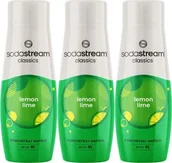 Akcesoria i części AGD - Sodastream 3 x Syrop Cytryna Limonka 440 ml - miniaturka - grafika 1